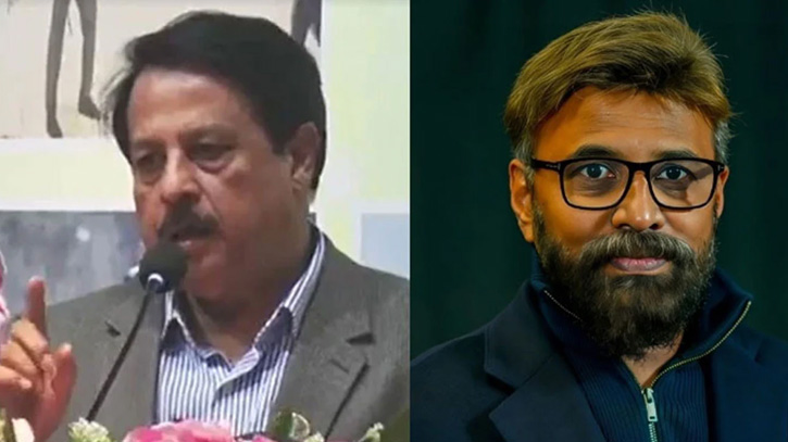 এ বি এম আব্দুস সাত্তার (বায়ে) ও সালেহ শিবলী