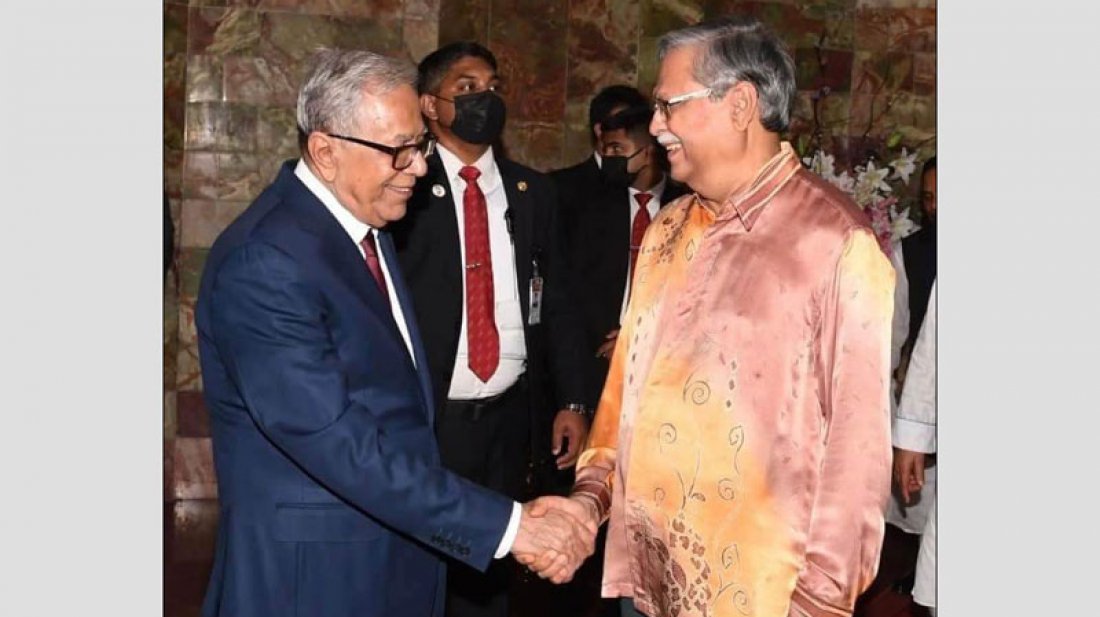 বর্তমান রাষ্ট্রপতির সঙ্গে সাহাবুদ্দিন চুপ্পু