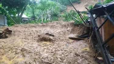 সিলেটে পাহাড়ধসে একই পরিবারের ৪ জনের মৃত্যু