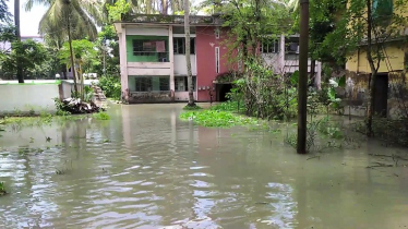ঝালকাঠির বিষখালী ও সুগন্ধা নদীর জোয়ারের পানিতে ১৮টি গ্রাম প্লাবিত