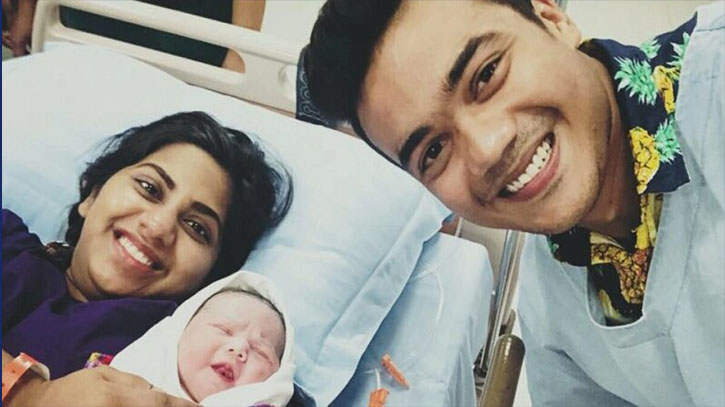 তাসকিনের মেয়ের নাম ফাতেমা তাইবা
