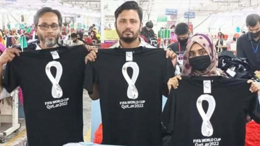বাংলাদেশের তৈরি জার্সির দেখা মিলবে ফুটবল বিশ্বকাপে 