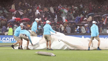 বৃষ্টিতে হাইভোল্টেজ ম্যাচ বন্ধ, সুসংবাদ বাংলাদেশের