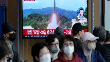 দক্ষিণ কোরিয়ার সমুদ্র সীমান্তের কাছে উত্তর কোরিয়ার গোলা নিক্ষেপ