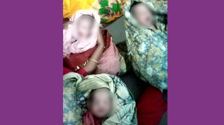 একসঙ্গে তিন সন্তান প্রসব, খুশিতে ভাসছে পরিবার একসঙ্গে তিন সন্তান প্রসব, খুশিতে ভাসছে পরিবার
