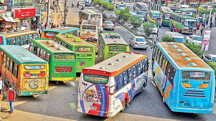 ১০ ডিসেম্বর ঢাকায় গাড়ী চলবে কী না জানালো পরিবহন মালিক সমিতি