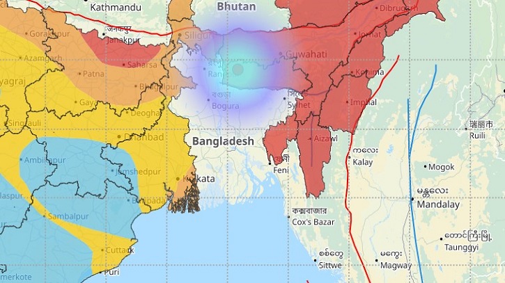 এবার ঢাকার কাছেই হলো ভূকম্পন