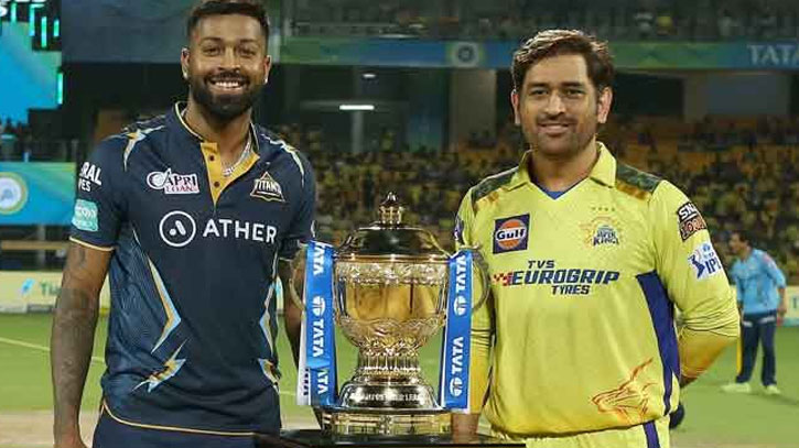 আইপিএল ফাইনাল: চেন্নাইয়ের বিপক্ষে গুজরাটের উড়ন্ত সূচনা আইপিএল ফাইনাল: চেন্নাইয়ের বিপক্ষে গুজরাটের উড়ন্ত সূচনা