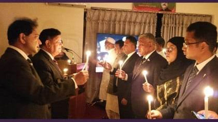 কাতারে বাংলাদেশ দূতাবাসের আয়োজনে গণহত্যা দিবস পালন কাতারে বাংলাদেশ দূতাবাসের আয়োজনে গণহত্যা দিবস পালন