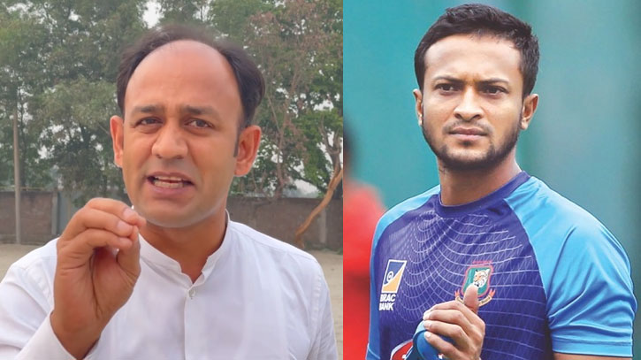 পুলিশের সামনেই ব্যারিস্টার সুমনকে মারতে গিয়েছিলেন সাকিব (ভিডিও)