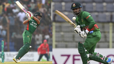 শান্তর সঙ্গে শতরানের জুটি গড়ে দিয়ে ফিরলেন লিটন
