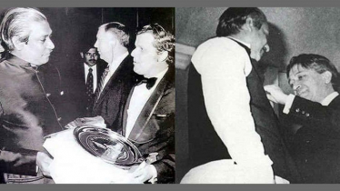 বঙ্গবন্ধুর প্রথম আন্তর্জাতিক স্বীকৃতি-‘জুলিও কুরি’ পদক