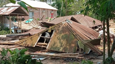 কালবৈশাখীর তাণ্ডবে সর্বস্বান্ত নীলফামারী