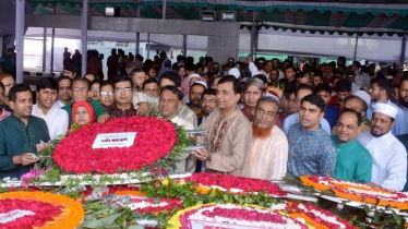 স্বাধীনতা দিবসে বঙ্গবন্ধুর প্রতিকৃতিতে রূপালী ব্যাংকের শ্রদ্ধা