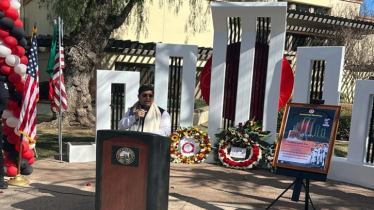 যুক্তরাষ্ট্রে ক্যালিফর্নিয়ায় স্থায়ী শহীদ মিনার উদ্বোধন করলেন পররাষ্ট্রমন্ত্রী