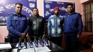 মেহেরপুরে ফেনসিডিলসহ দুই সহোদর আটক 