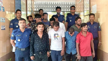 শ্রীমঙ্গলে জুয়া খেলা অবস্থায় সরঞ্জামাদিসহ ৮ জুয়াড়ি গ্রেফতার