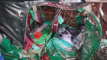 ট্রাক-সিএনজির মুখোমুখি সংঘর্ষে চালকসহ নিহত ২