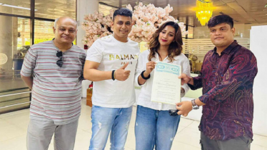 আরও এক সুখবর দিলেন জায়েদ-সায়ন্তিকা