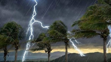 সন্ধ্যার মধ্যে ৩ জেলায় বজ্র-বৃষ্টিসহ ঝড়ের সতর্কতা জারি
