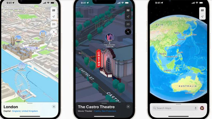 ইন্টারনেট ছাড়াই ব্যবহার করা যাবে অ্যাপল ম্যাপস