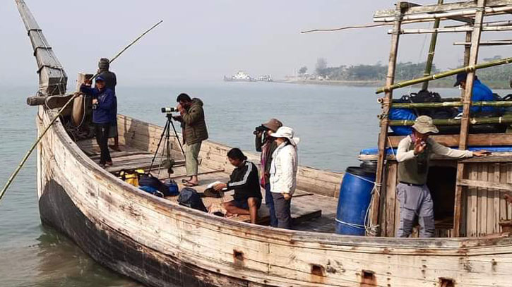 ভোলা থেকে জলচর পাখি শুমারি শুরু ভোলা থেকে জলচর পাখি শুমারি শুরু