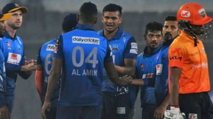 তাসকিন ঝড়ে খুলনার বিপক্ষে জিতলো ঢাকা তাসকিন ঝড়ে খুলনার বিপক্ষে জিতলো ঢাকা