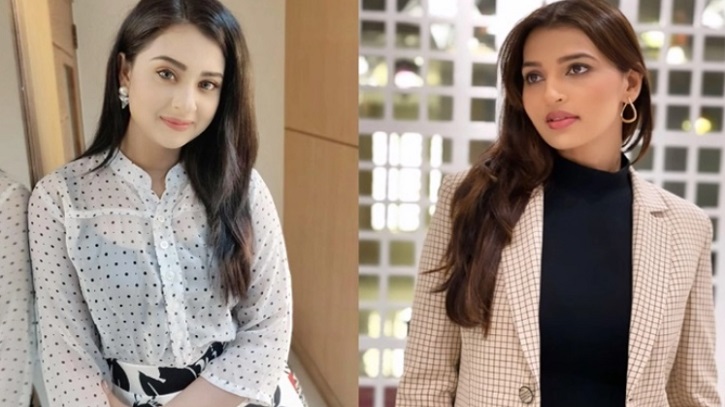 বর্ষাকে ধন্যবাদ দিলেন বুবলি বর্ষাকে ধন্যবাদ দিলেন বুবলি