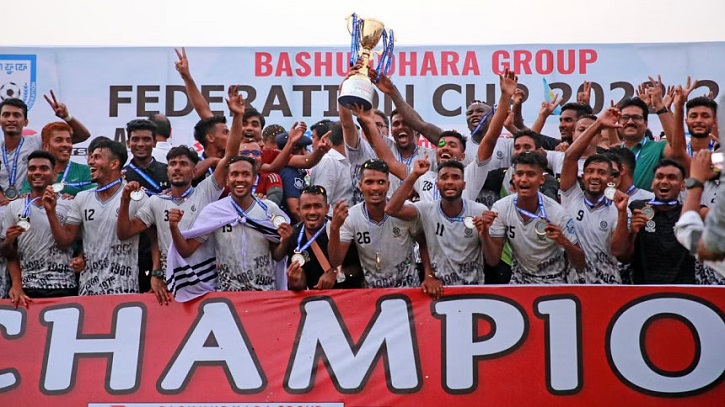 আবাহনীকে হারিয়ে চ্যাম্পিয়ন মোহামেডান আবাহনীকে হারিয়ে চ্যাম্পিয়ন মোহামেডান
