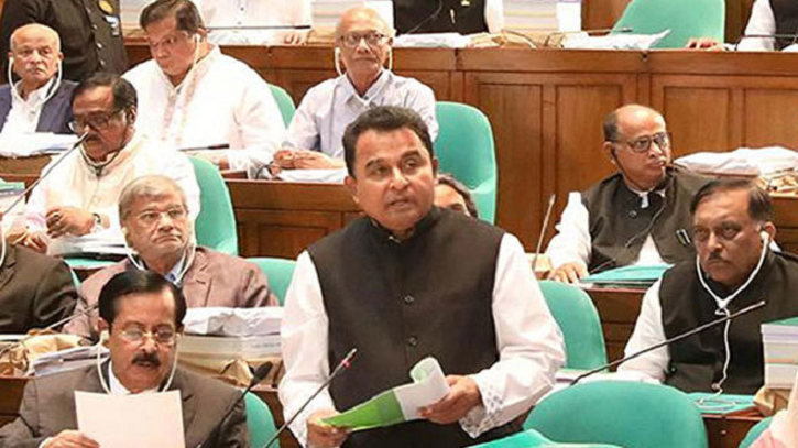 সংসদে বাজেট পেশ করেছেন অর্থমন্ত্রী সংসদে বাজেট পেশ করেছেন অর্থমন্ত্রী