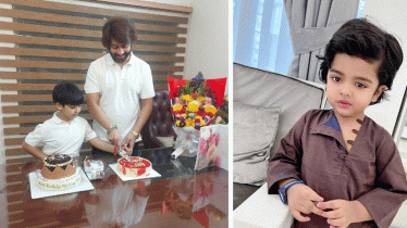 জয়ের জন্মদিনে বাবা শাকিব খান ও ছোট ভাই বীরের অন্যরকম শুভেচ্ছা