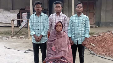 যমজ তিন ভাই একসঙ্গে পেলেন মেডিকেলে চান্স 