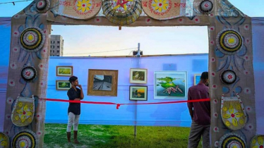 কাজী নজরুল ইসলাম বিশ্ববিদ্যালয়ে আর্ট এক্সিবিশন উদ্বোধন