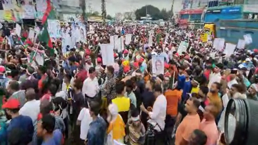 সরকারের পদত্যাগের দাবিতে ভৈরব-সিলেট রোডমার্চ পালন করছে বিএনপি