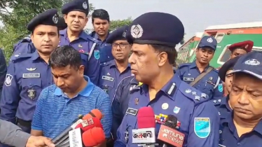 গাজীপুরে রেল লাইন কেটে ফেলার ঘটনায় কঠোর ব্যবস্থার হুঁশিয়ারি পুলিশের