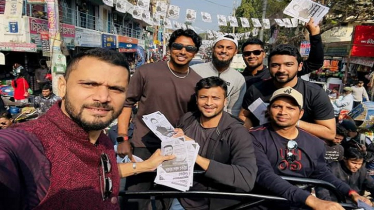 সাকিবের নির্বাচনী প্রচারণায় মাশরাফি