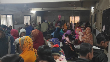 ঠাকুরগাঁওয়ে শীতের সঙ্গে বাড়ছে শিশু রোগীর সংখ্যা