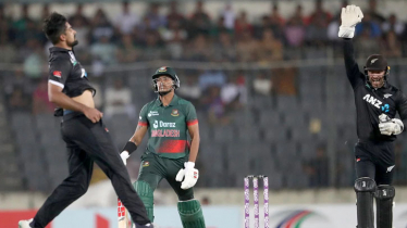 তামিম রান পেলেও ব্যর্থ লিটন ও সৌম্য, ধুঁকছে বাংলাদেশ