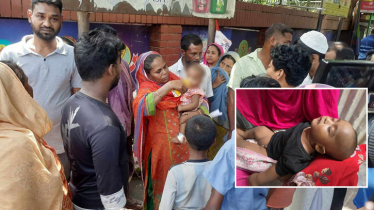 পানিতে বিদ্যুৎস্পৃষ্টে তিনজনের মৃত্যু, বেঁচে গেল সেই শিশুটি