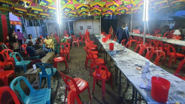 বিয়ে বাড়িতে ভাঙচুর, ৩ জনকে পুলিশে দিলো এলাকাবাসী