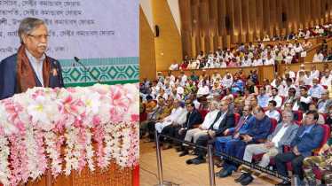 মুক্তিযুদ্ধবিরোধীদের সব বাধা প্রতিহত করতে হবে: রাষ্ট্রপতি