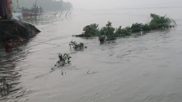 তিস্তা নদীর পানি বিপৎসীমার ওপরে, দুঃশ্চিন্তায় তীরবর্তী মানুষ 