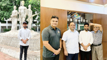 ঢাবিতে ভর্তি হয়ে মায়ের স্বপ্ন পূরণ করলেন তাওহীদ হৃদয়