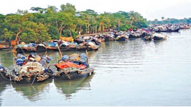 দুবলার চরে শুঁটকির মৌসুম শুরু, উপকূলে জড়ো হয়েছে কয়েক হাজার জেলে