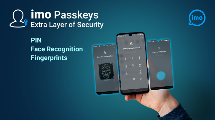 অ্যাকাউন্টের সুরক্ষায় পাসকিজ ফিচার নিয়ে এলো ইমো