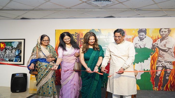 নিলুফার রহমানের মুক্তিযুদ্ধ ভিত্তিক চিত্রকর্ম প্রদর্শনী নিলুফার রহমানের মুক্তিযুদ্ধ ভিত্তিক চিত্রকর্ম প্রদর্শনী