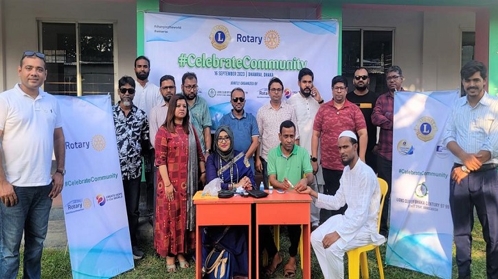 সুবিধাবঞ্চিত মানুষের সেবায় লায়ন্স ও রোটারি ক্লাব সুবিধাবঞ্চিত মানুষের সেবায় লায়ন্স ও রোটারি ক্লাব