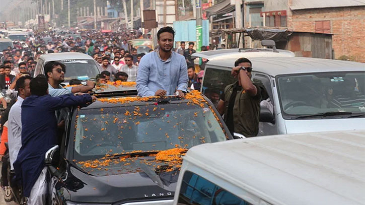 সাকিব আল হাসানকে শোকজ করলো ইসি সাকিব আল হাসানকে শোকজ করলো ইসি