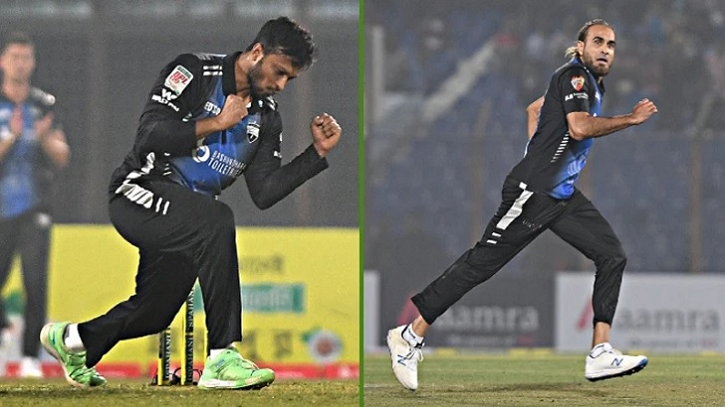 সাকিব-তাহেরির তাণ্ডবে বিধ্বস্ত খুলনা সাকিব-তাহেরির তাণ্ডবে বিধ্বস্ত খুলনা