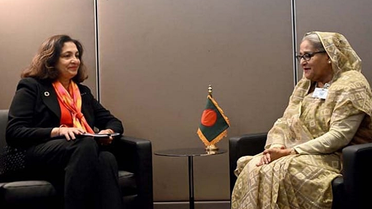 প্রধানমন্ত্রীর সঙ্গে সাক্ষাতে নির্বাচন নিয়ে যা বললেন উজরা জেয়া প্রধানমন্ত্রীর সঙ্গে সাক্ষাতে নির্বাচন নিয়ে যা বললেন উজরা জেয়া